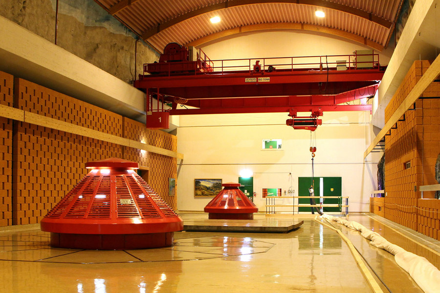 Alta power plant machine room