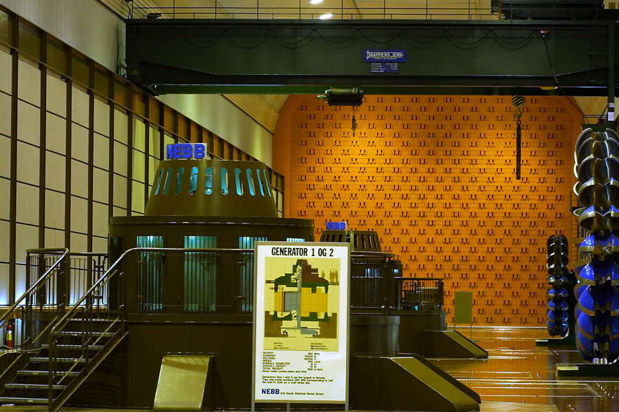 Sy-Sima generating units at Sima power plant