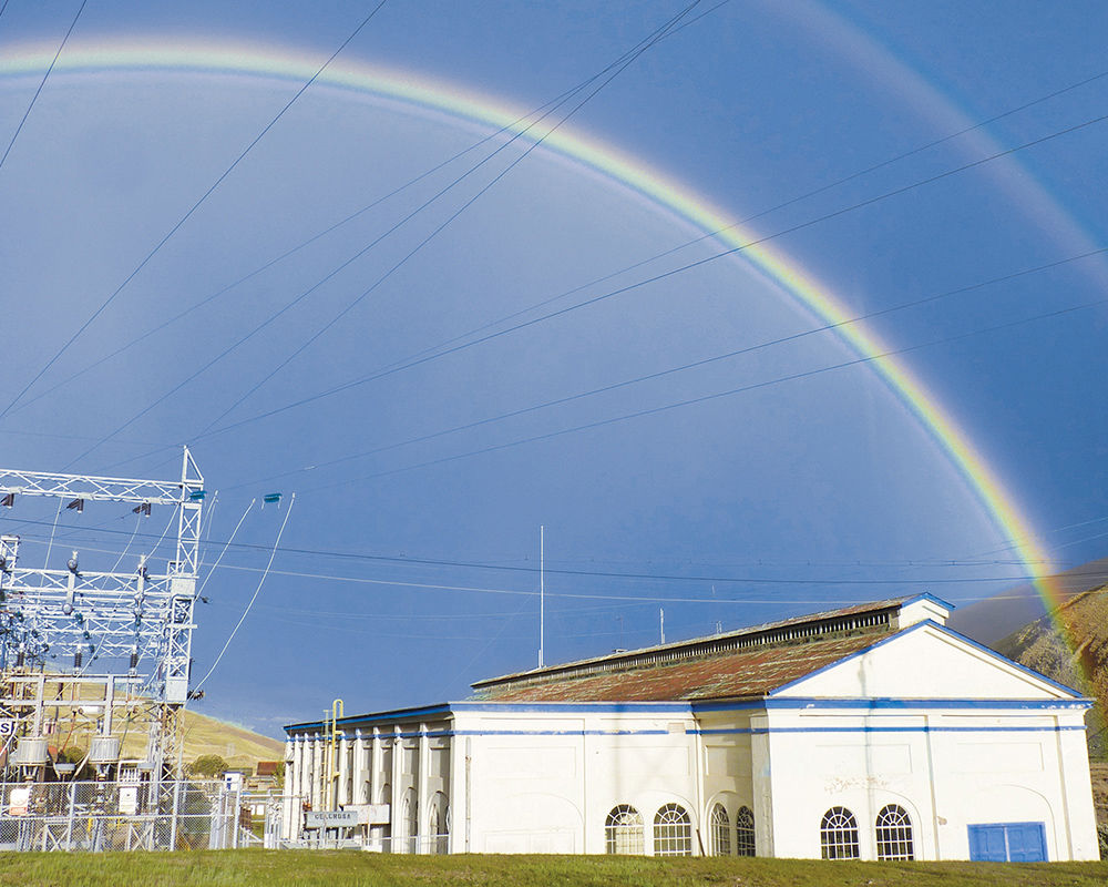 The Pachachaca hydropower plant