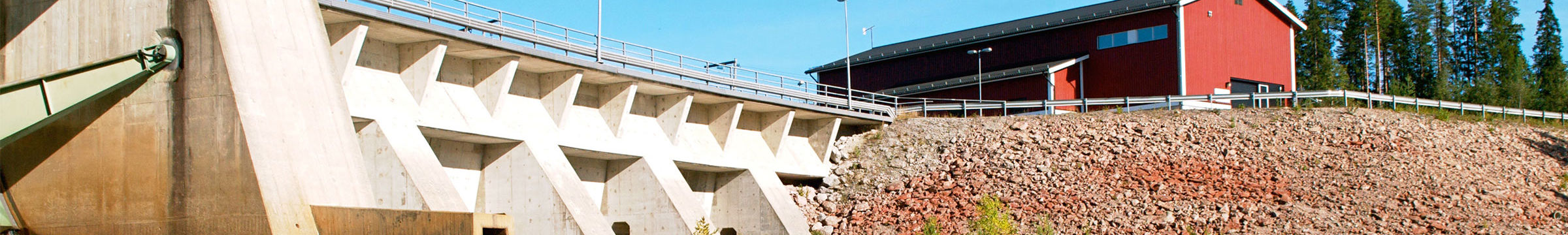 Dam and power station